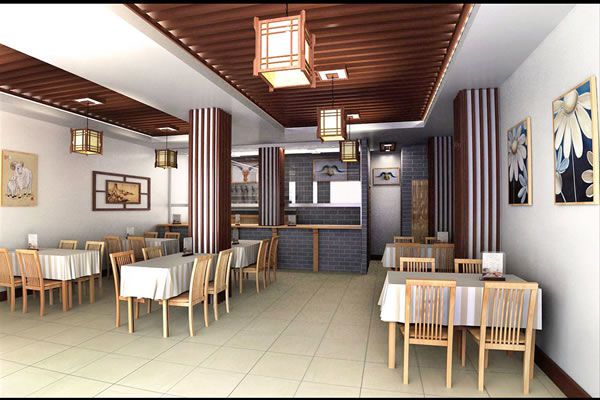 餐飲店面裝修設(shè)計圖片、餐飲店裝修效果圖、餐飲店裝修案例