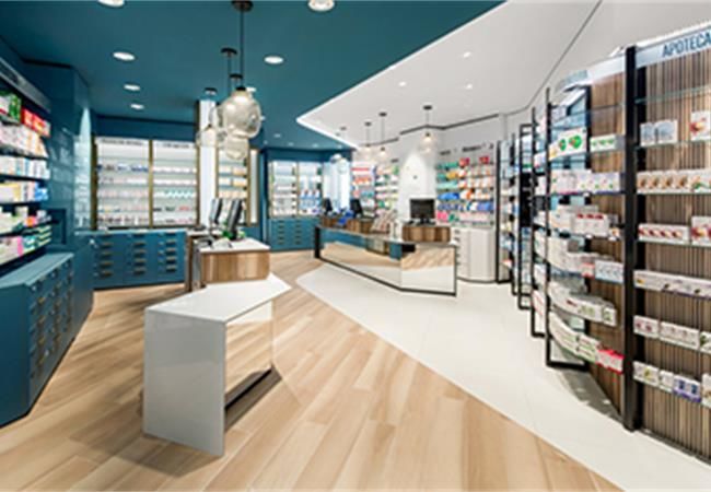 合肥化妝品店裝修展柜怎么選？這樣設(shè)計太貼心了