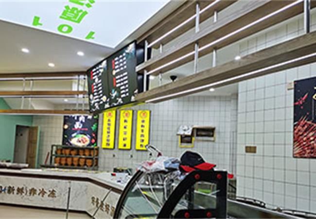 合肥面館裝修，牛真牛面館設(shè)計(jì)裝修實(shí)景案例