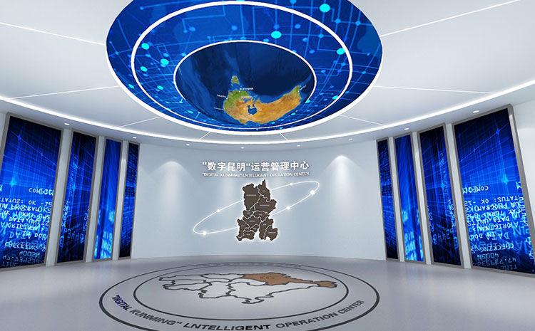 合肥展示展廳設(shè)計(jì)公司，科技展廳設(shè)計(jì)效果圖