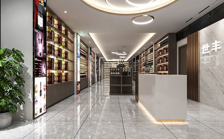 合肥煙酒店裝修要點，輕松搞定店面設計裝修