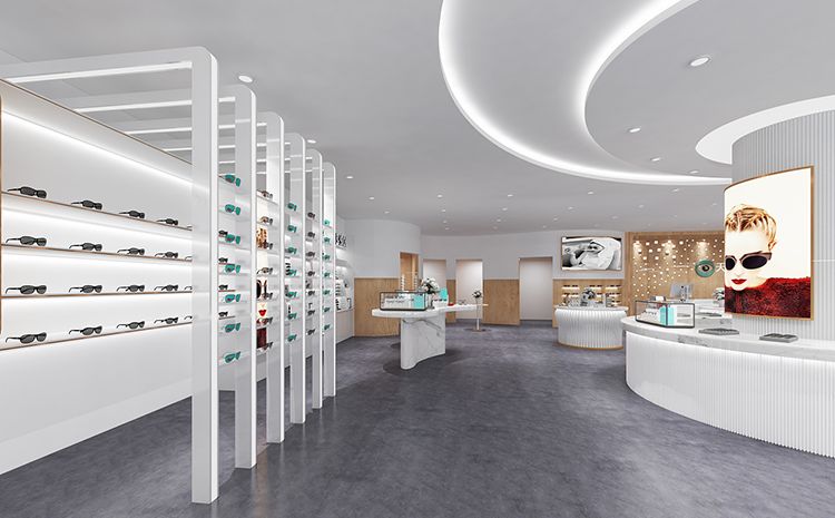 合肥眼鏡店裝修公司哪家比較專業(yè)？眼鏡店裝修設(shè)計圖