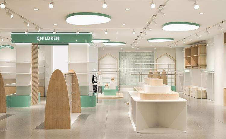 合肥母嬰店怎么設(shè)計？母嬰店裝修效果圖參考