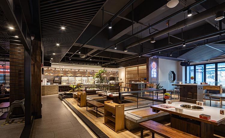 合肥火鍋店裝修如何管理好施工現(xiàn)場？看卓創(chuàng)怎么做!