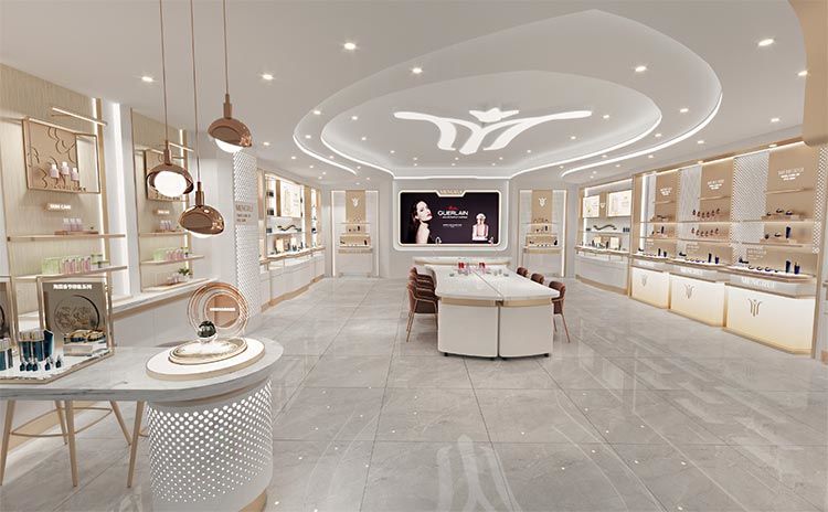 合肥化妝品店裝修，如何通過裝修提高店面的附加值？